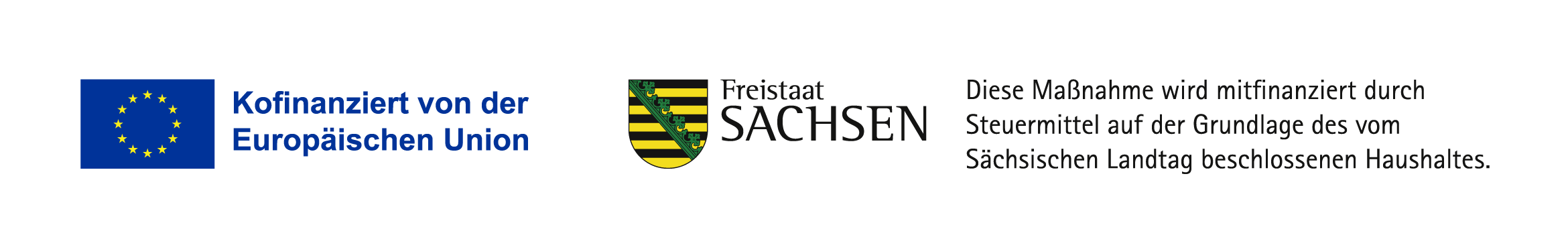 Gefördert durch die Europäische Union und den Freistaat Sachsen